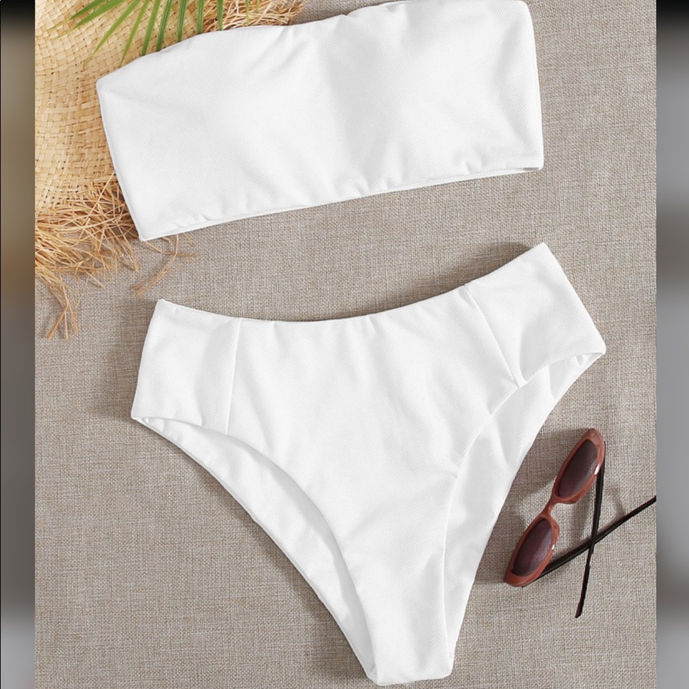 Ribbed High Waisted Bikini